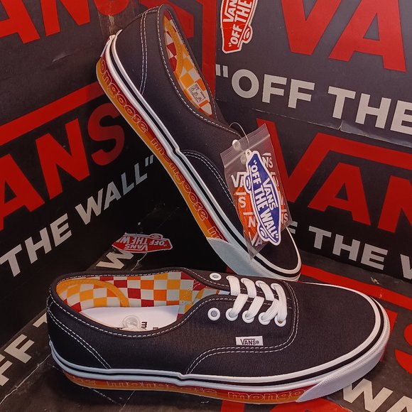 VANS Men's 5.5/Women's 7 Authentic 44 DX Our Legends Mongoose Black/Orange - Picture 12 of 12